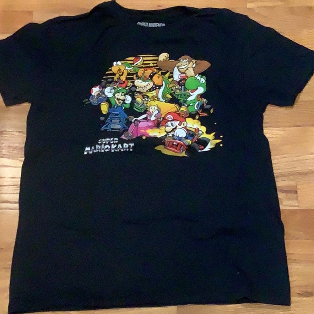 4/$12 Mens Super Nintendo Tee Shirt